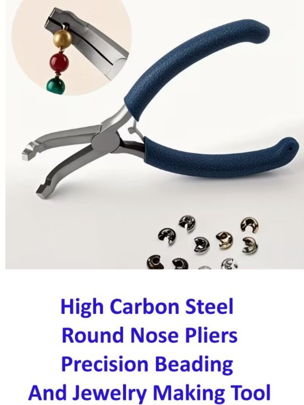High Carbon Steel Round Hole Pliers, Hole Diameter 3.2Mm, Double Leaf Spring